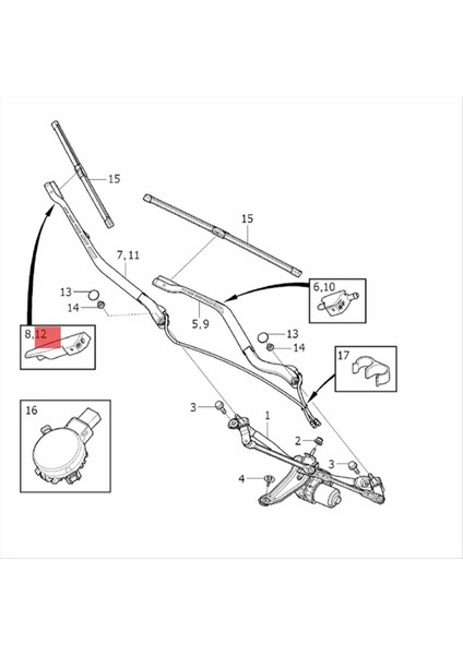 32219081 Sol Ön Ön Cam Ön Cam Yıkayıcı Nozul Jet Hortumu Için Volvo XC90 Mk2 2016-2020 Ön Cam Nozeti Isıtmalı (Yurt Dışından) indirimleri