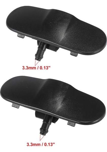 2pcs Ön Cam Ön Çamaşır Makinesi Sprey Jeti 1Z0955985 -Vw Passat cc 2009-2012 / cc 2009-2017 (Yurt Dışından) indirimleri