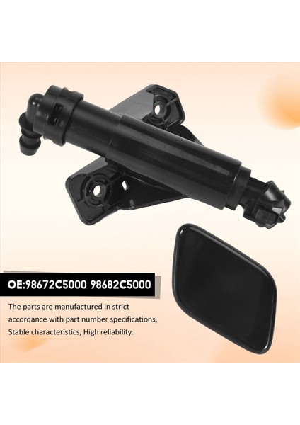 Far Rondelası Kafa Işık Lambası Temizlik Sprey Pompası+ Kia Sorento Için Kapak Kapağı 2015 -2018 98672 C5000 (Sağ) (Yurt Dışından) indirimleri