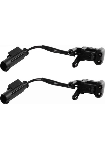 1 Çift -Bmw E39 5 Serisi 1997-2003 525I 528I 530I 540I M5 Ön Cam Yıkayıcı Nozul Isıtmalı Çift Giriş Squirter Jet (Yurt Dışından) fırsatları