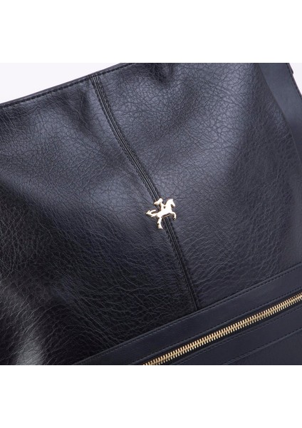 1398 Kadın Salash Büyük Boy Omuz Çantası Siyah modelleri