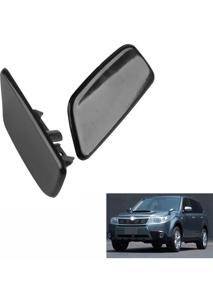 2 Çift Far Far Yıkayıcı Sprey Nozul Kapağı Subaru Forester Için 2009 2012 2011 2012 86636SC030 86636SC020 (Yurt Dışından) modelleri