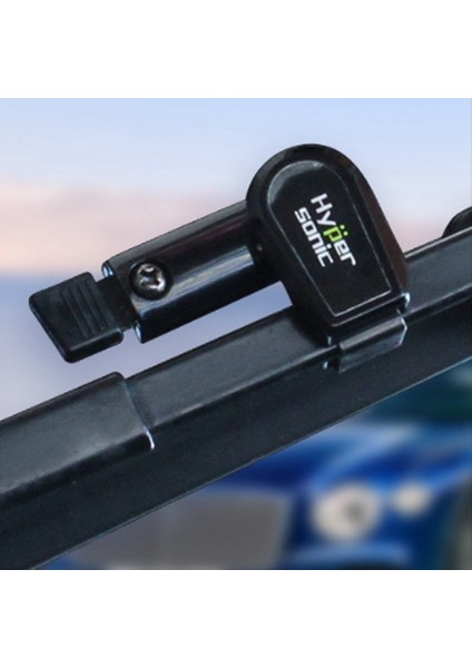 Hipersonik 2pcs Evrensel Siyah Otomobil Ön Cam Silecek Araç Kullanım Araç Aksesuarları Rhd (Yurt Dışından) indirimleri