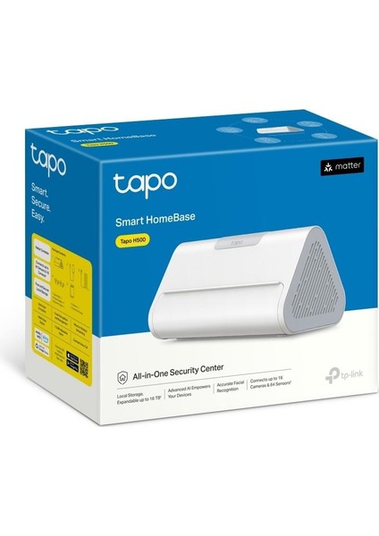 Tapo 1H500 HomeBase 1TB SSD | Yapayzeka Kamera Depolama Merkezi | 16GB Dahili Hafıza | Smart Homebase | AI Yüz Tanıma | 64 Sensör ve 16 Kamera Desteği fiyatları