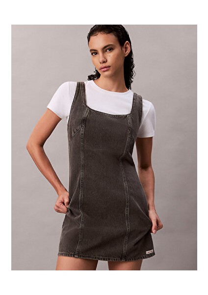 Kadın Scoop Neck Elbise