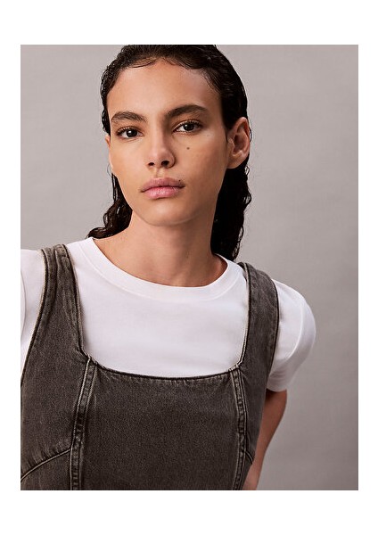 Kadın Scoop Neck Elbise modelleri