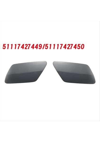 1paır Ön Tampon Far Yıkayıcı Nozul Kapak Kapağı 51117427449/51117427450 Bmw 5 G30 G31 2018- (Yurt Dışından) fiyatları