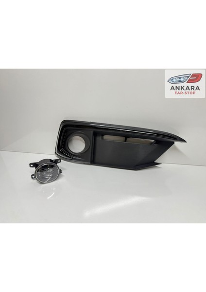 Honda Civic Fc5 2019-2021 Makyajlı Kasa Sis Lamba ve Kapak Takımı Ön Sağ (Siyah Tip Kapak + Ledli Sağ Ön Sis) fiyatları