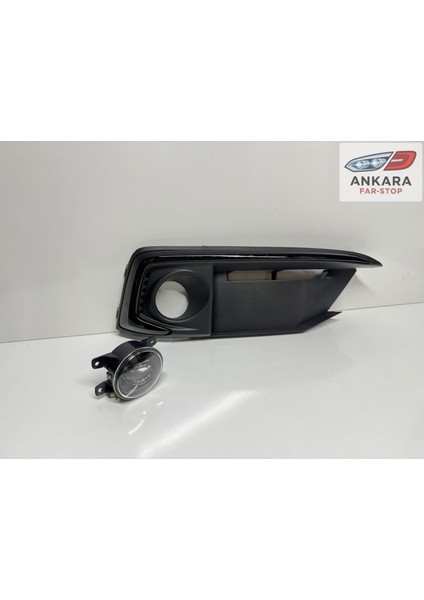 Honda Civic Fc5 2019-2021 Makyajlı Kasa Sis Lamba ve Kapak Takımı Ön Sağ (Siyah Tip Kapak + Ledli Sağ Ön Sis) fırsatları