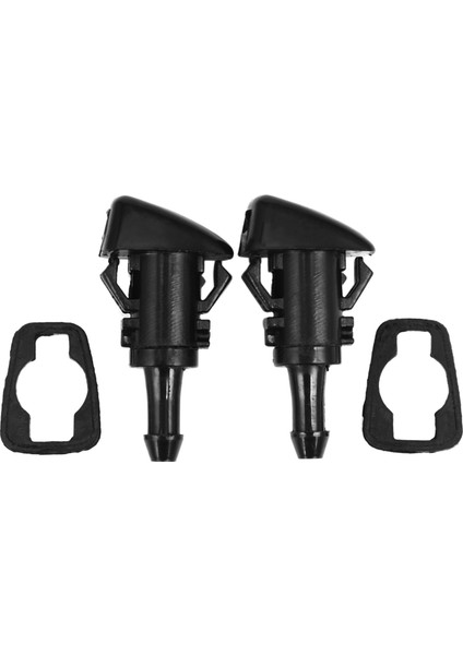 2pcs Araba Ön Cam Silecek Su Sprey Nozul ve 2 Pcs Arka Ön Cam Yıkayıcı Nozul Su Püskürtücü (Yurt Dışından) fiyatları