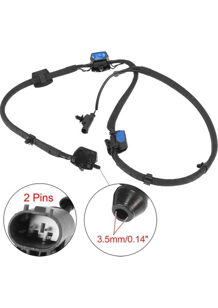 Ön Cam Nozul Zinciri Pencere Yıkayıcı Püskürtücü Jet Sistemi 61667289921 Bmw X3 F25 X4 F26 2011-2017 61 66 7213281 (Yurt Dışından) fırsatları