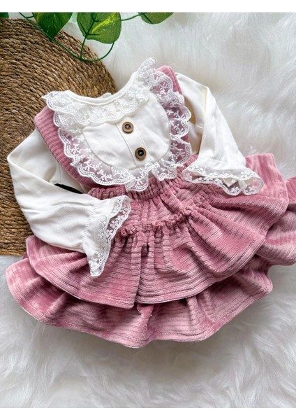 Linda Kız Bebek Salopet Takımı modelleri