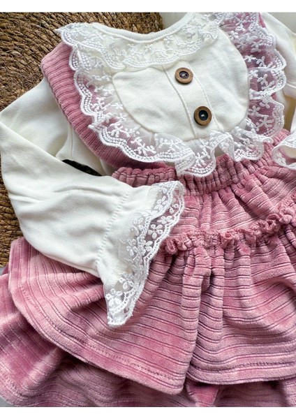 Linda Kız Bebek Salopet Takımı fırsatları