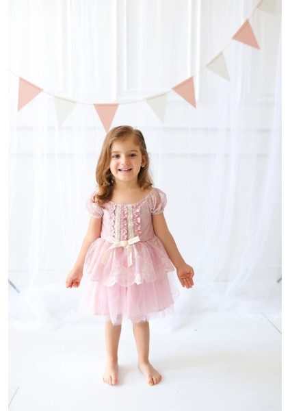 Manolya Kız Çocuk Elbise