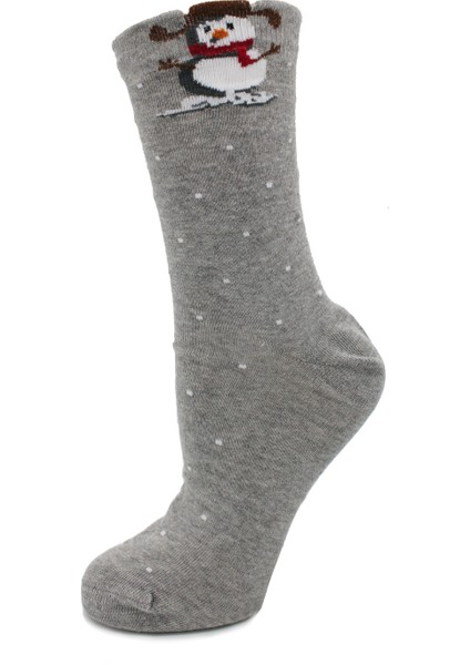 Yılbaşı Desenli Çorap