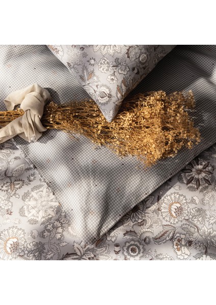 Arni Tek Kişilik Polycotton Nevresim Takımı - Gri modelleri