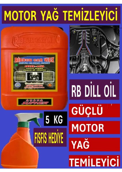 Ribbonwax RB DİLL OİL ( YOĞUN FORMÜLLÜ Motor Yağ Temizleyici) 5 kg