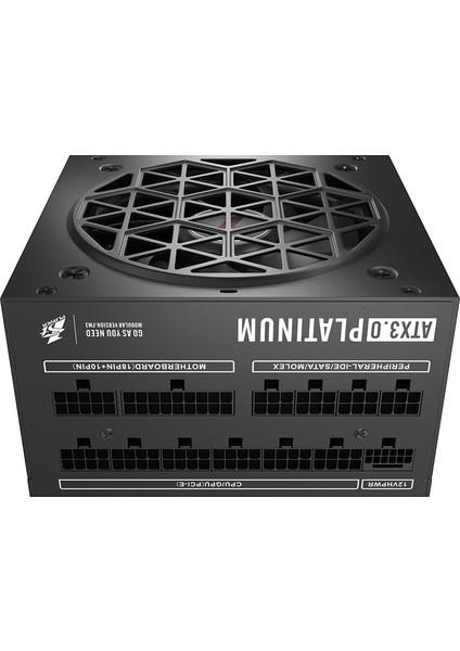 NGDP 1000W 80+ Platinum ATX3.0/PCle 5.0 Japon Kapasitör Full Modüler APFC 10 Yıl Garantili Siyah Güç Kaynağı fırsatları