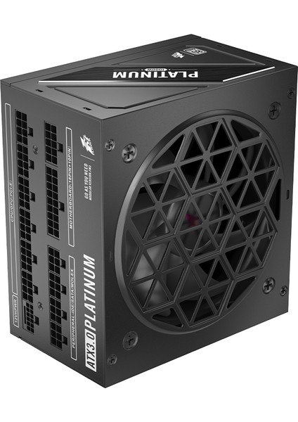 NGDP 1000W 80+ Platinum ATX3.0/PCle 5.0 Japon Kapasitör Full Modüler APFC 10 Yıl Garantili Siyah Güç Kaynağı indirimleri