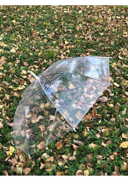 8 Telli Fiber Iskelet Otomatik Açılır Şeffaf Şemsiye, Hafif ve Dayanıklı Tasarım fiyatları