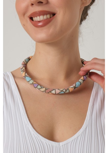 Afrika Desenli Bohem Kolye modelleri