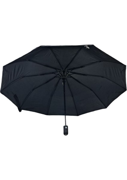 10 Telli 3 Kırmalı Otomatik Şemsiye Siyah Rüzgar Koruyucu modelleri