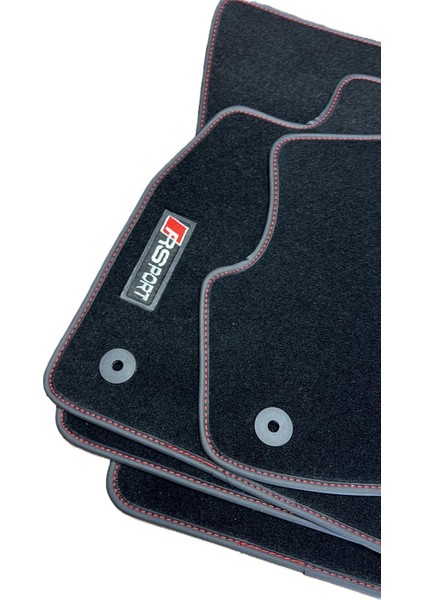 Oto Halı Paspas Seti Audi A1 Serisi Modelleri Uyumlu Sline Kadife Halı Kaymaz & Şık tasarım fiyatları