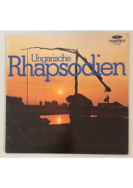 Ungarische Rhapsodien Lp Plak (Orjinal Dönem Alman Baskı Plak)