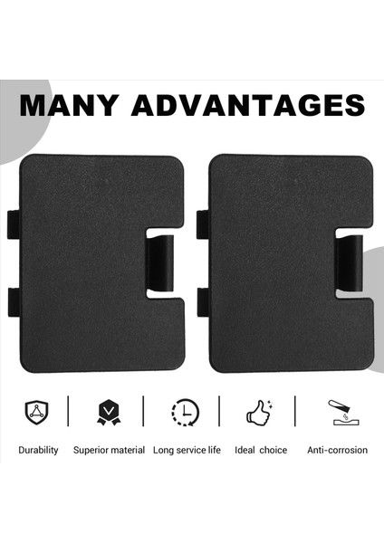 2pcs Araba Arka Kapağı Iç Panel Kapı Kilidi Cıvatası Koruyucu Kapak MN151907XA Için Mitsubishi Pijero V93 V97 (Yurt Dışından) fırsatları