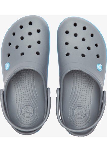 Crocband 11016-07W Unisex GRİ - MAVİ Sandalet&Terlik