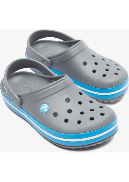 Crocband 11016-07W Unisex GRİ - MAVİ Sandalet&Terlik