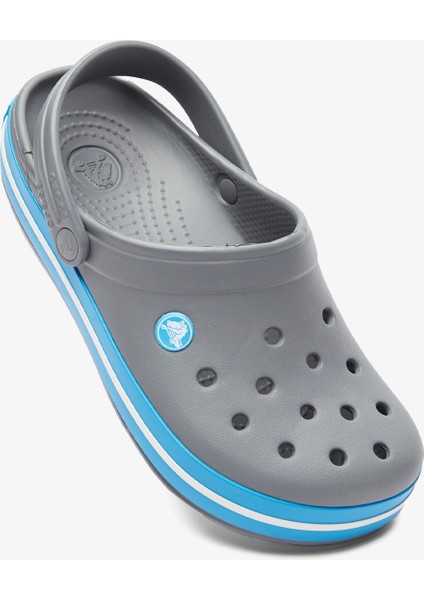 Crocband 11016-07W Unisex GRİ - MAVİ Sandalet&Terlik