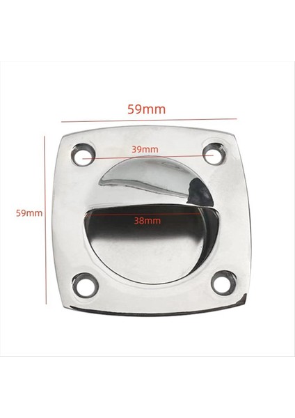 Deniz Floş Çekme Sürgülü Kapı Kolu Çekme Kare Kapak Çekme Sapı Motorlu Deniz Rv Kabin Akarsuarları (Yurt Dışından) fiyatları