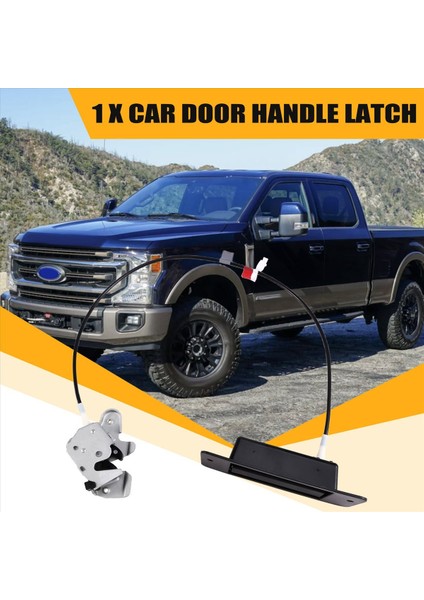 Araba Kapı Kolu Küpyeye Menteşeli Kapı Mandalı Ford E-150 E-250 E-350 1992-2009 6C2Z15264A01AA (Yurt Dışından) fırsatları