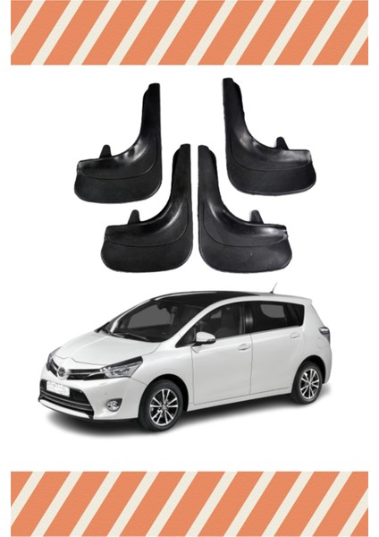 Toyota Verso 2010-2017 4'lü Tozluk Çamurluk Paçalık