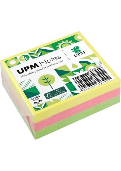 Neon 3&apos;lu Karışık 100 Yp 75X75