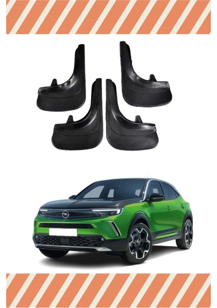Opel Mokka 2012-2020 4'lü Tozluk Çamurluk Paçalık