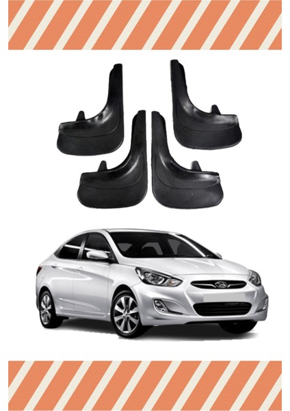Hyundai Accent Blue 4'lü Tozluk Çamurluk Paçalık