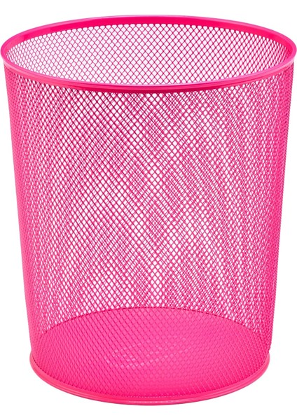 Tam Delikli Çöp Kovası Pembe