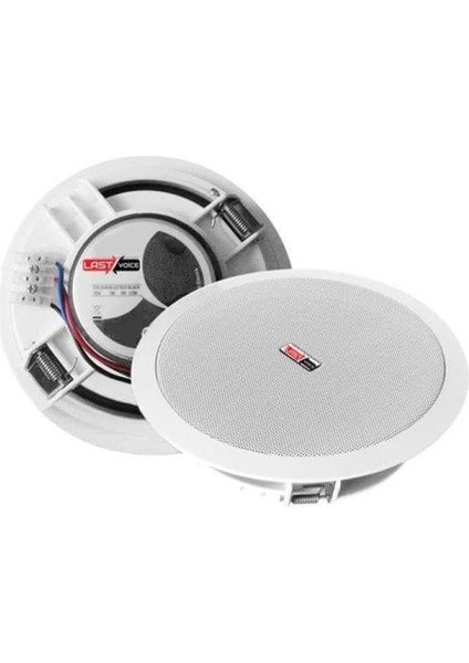 Tvx-5 Alçıpan Tavan Hoparlörü 13 cm 15 Watt 8 Ohm