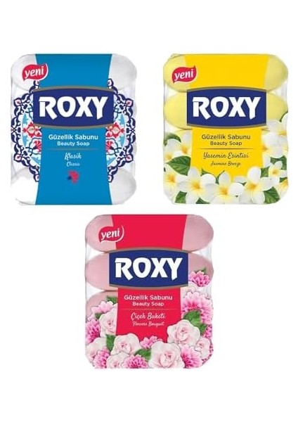 Dalan Roxy Güzellik Sabunu 4X70 gr x 3 Lü Karma Set fiyatları