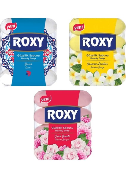 Dalan Roxy Güzellik Sabunu 4X70 gr x 3 Lü Karma Set modelleri