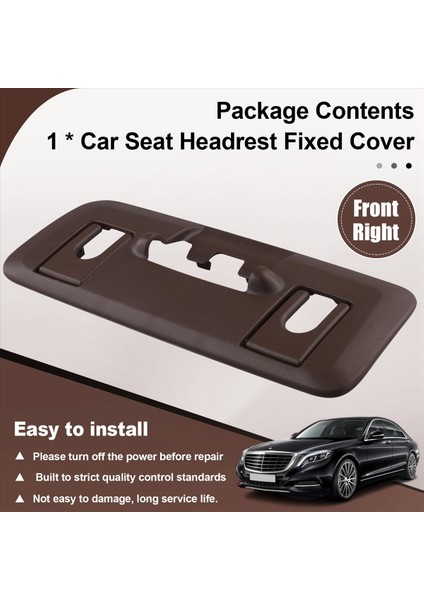 Araba Ön Koltuk Başlık Sabit Kapak Koruyucu Kapak A2229101312 Mercedes Benz S Sınıfı W222 2014-2017 Lhd (Yurt Dışından) indirimleri