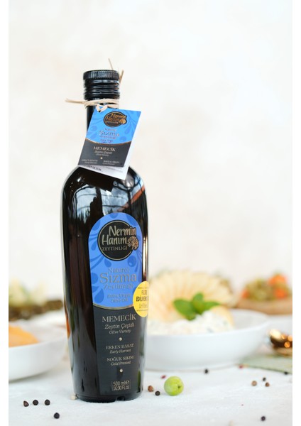 Memecik - Erken Hasat Soğuk Sıkım Zeytinyağı N.(500ML) fiyatları