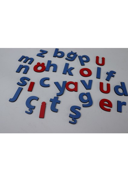 Renkli Ahşap Alfabe Seti, Eğlenceli Öğrenme Için Ideal indirimleri