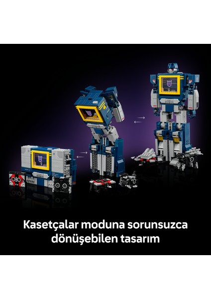 10358 Lego® Icons Transformers: Soundwave fırsatları