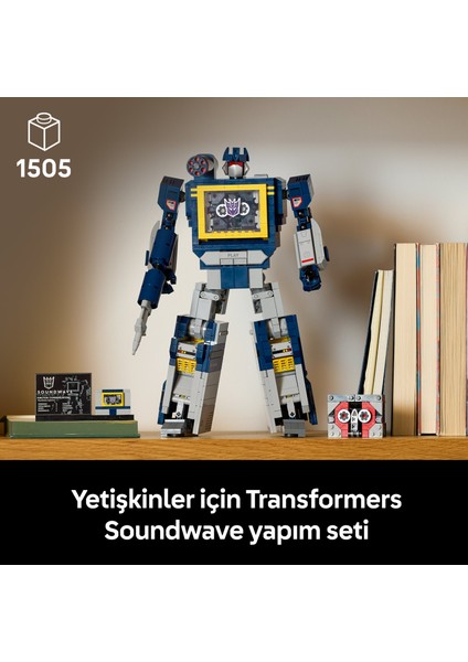 10358 Lego® Icons Transformers: Soundwave