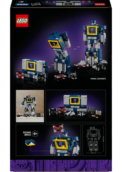10358 Lego® Icons Transformers: Soundwave