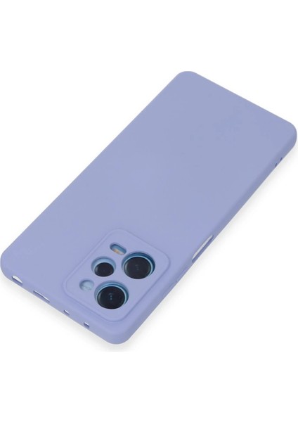 Xiaomi Redmi Note 12 Pro 5g Kılıf Nano Içi Kadife Silikon - LILA-(5796) - SB001M-4A5JF5 modelleri
