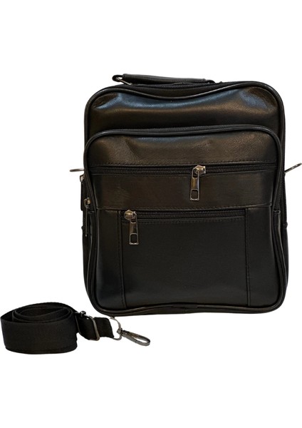 Erkek Hakiki Deri Dikey Siyah Küçük Boy El Çantası fiyatları